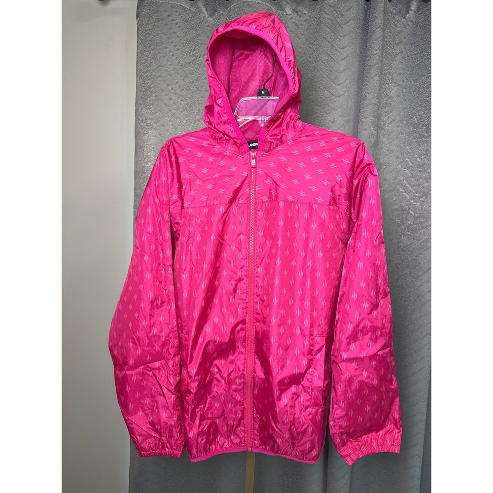 LANDS END Girls Jacket size XL 18-20 Lightweight Windbreaker
